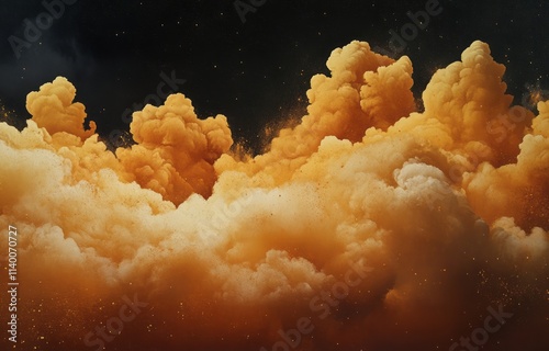 Golden Clouds and Sparkling...
