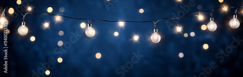 String lights illuminate a ...