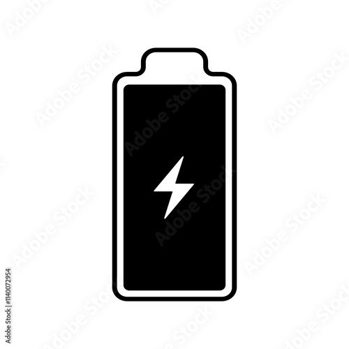 Charge the battery icon PNG. isolate transparent background