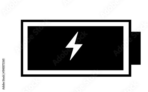 Battery full icon charge level battery PNG. isolate transparent background