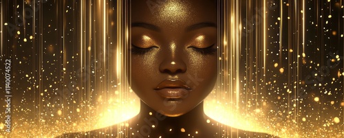 Golden Radiance Illuminates...
