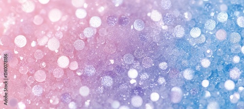 Glittering Pink and Blue Bo...