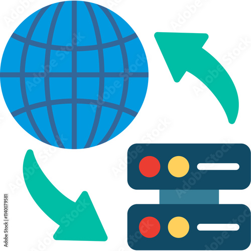 Data Sharing Icon