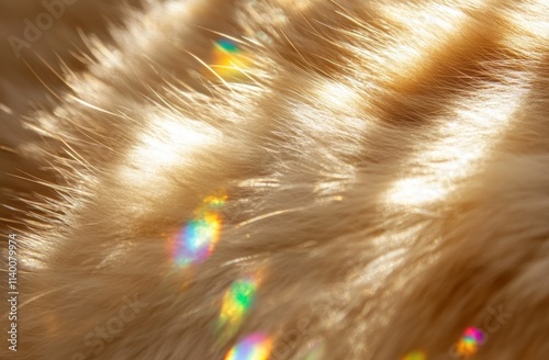 Golden Fur Illuminated By S...