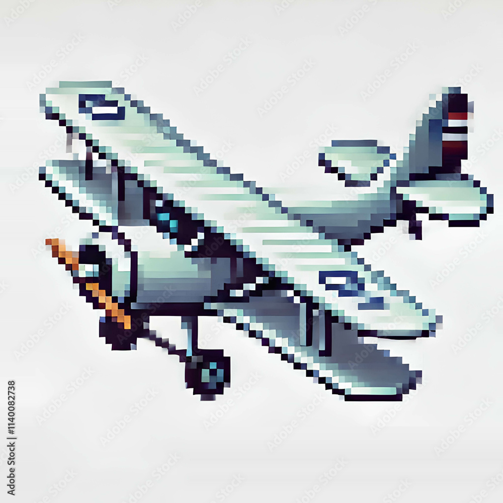 Fototapeta premium Simple Airplane