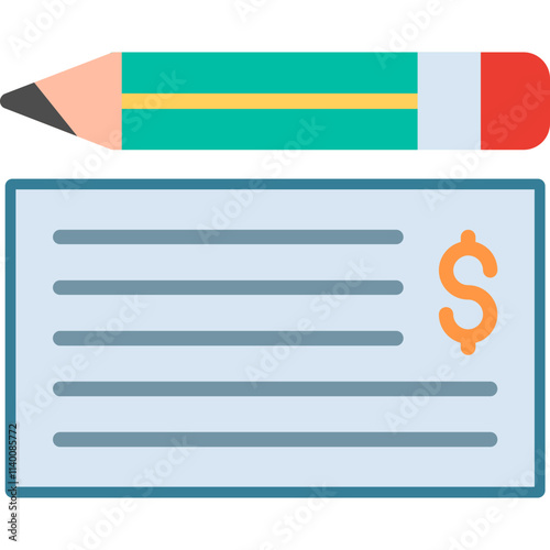 Bank Check Icon