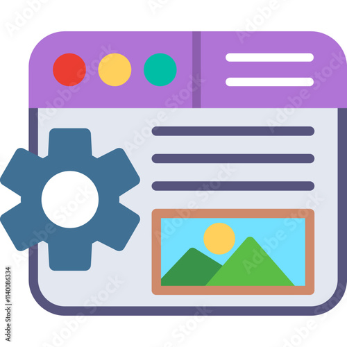 Content Management Icon