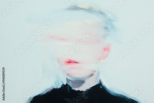 Blurred Faces Background photo