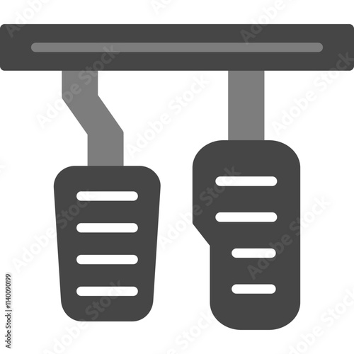 Brake Pedal Icon
