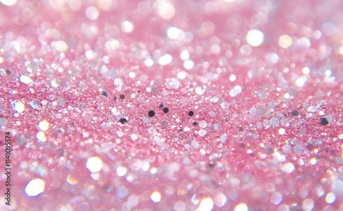 Pink Glitter Sparkle Background Texture photo