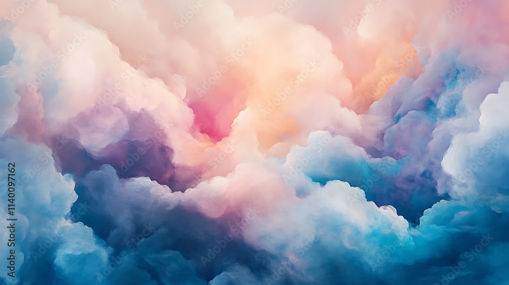 Calming Rhythms Illustration Featuring Soft Waves and Harmonious Abstract Patterns Calming Rhythms Illustration Featuring Soft Waves and Harmonious Abstract Patterns