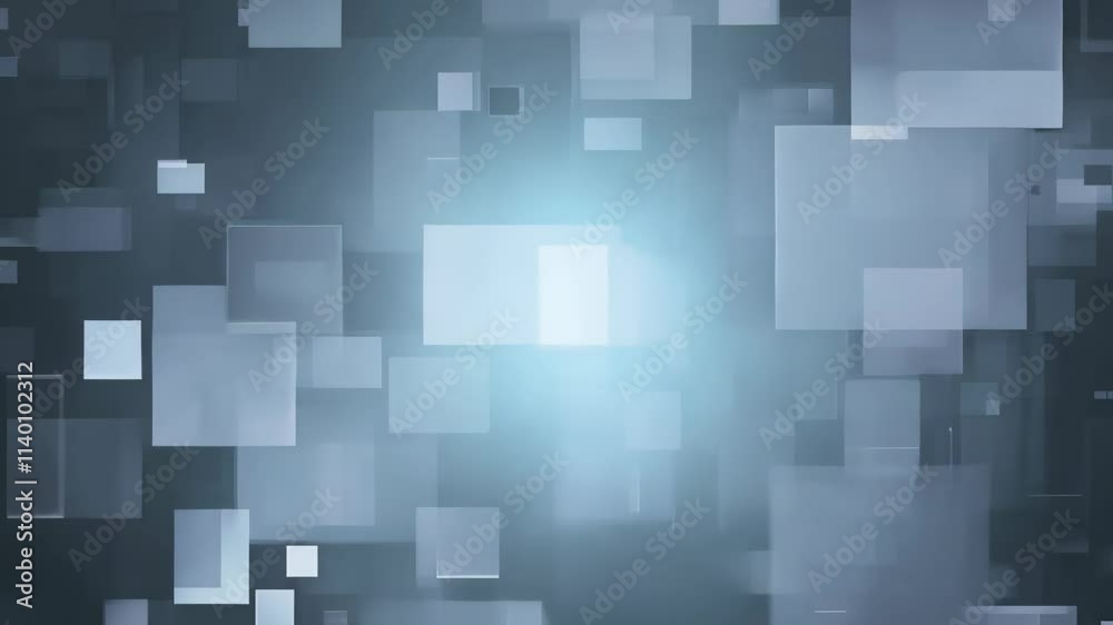 Abstract digital shapes create a mesmerizing visual effect in a futuristic setting Abstract digital shapes create a mesmerizing visual effect in a futuristic setting