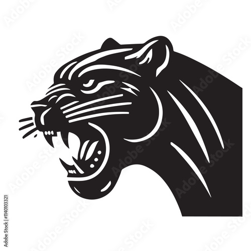Panther Minimalist vector