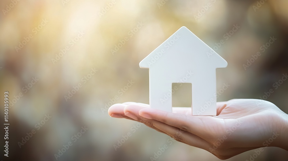 Young Family with Home Insurance Documents in Hand Highlighting Security and Family Comfort Young Family with Home Insurance Documents in Hand Highlighting Security and Family Comfort