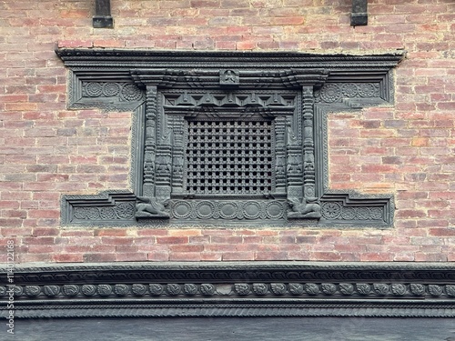 Nepalese Architecture window (aakhi jhyal), Patan Durbar Square