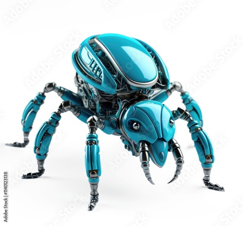 Innovative mechanical robot toy designed to resemble a futuristic insect