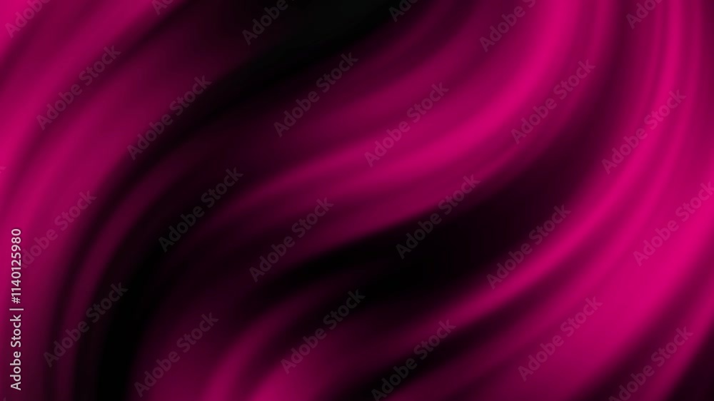 Dark pink and black abstract background wavy design
