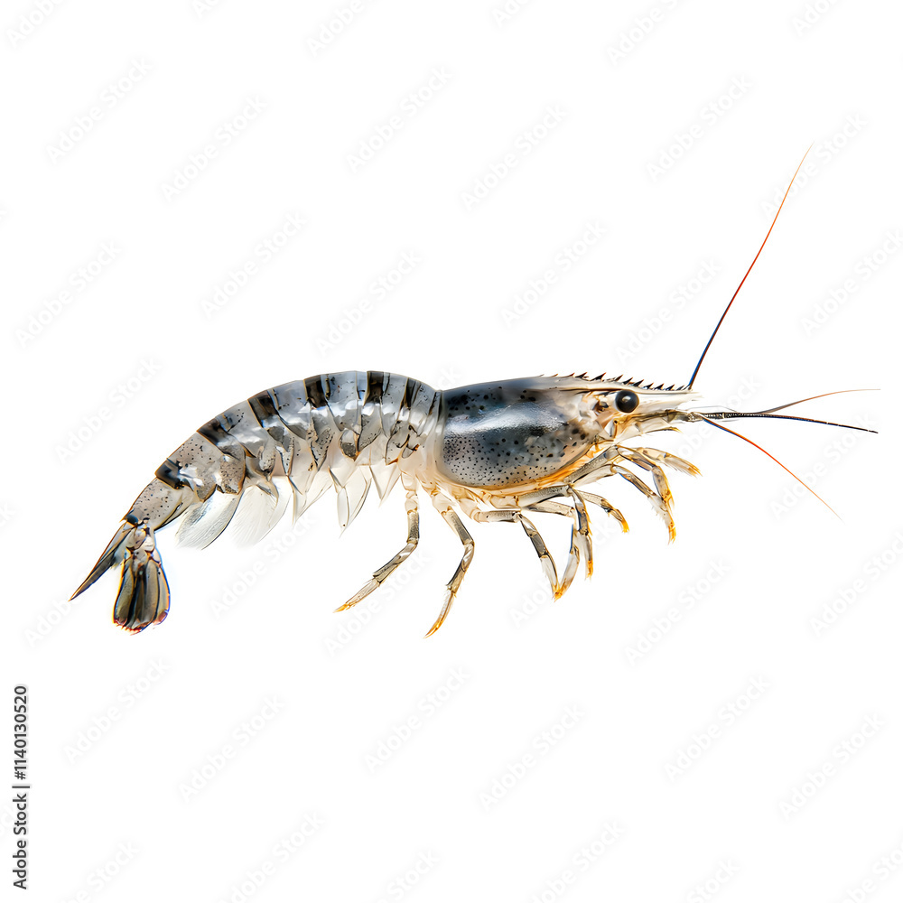 Raw shrimp prawn isolated on white background Raw shrimp prawn isolated on white background