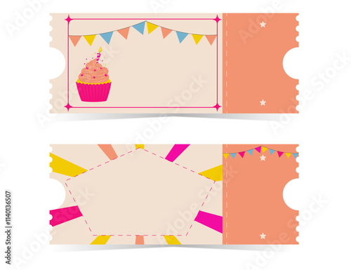 birthday ticket templates