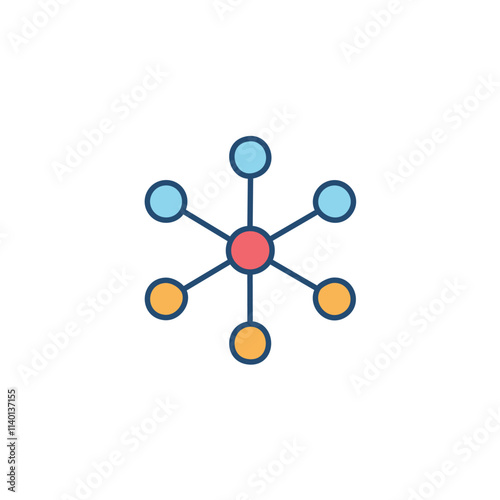 Network connection hub. Global network graphic; symbolizes unity, teamwork, and interconnectedness.