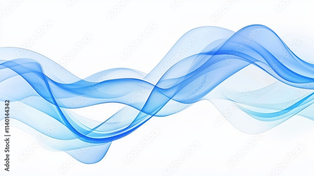 Abstract Smooth Curves in Light Shades of Blue Creating a Serene and Calming Background for Design Projects Abstract Smooth Curves in Light Shades of Blue Creating a Serene and Calming Background for Design Projects
