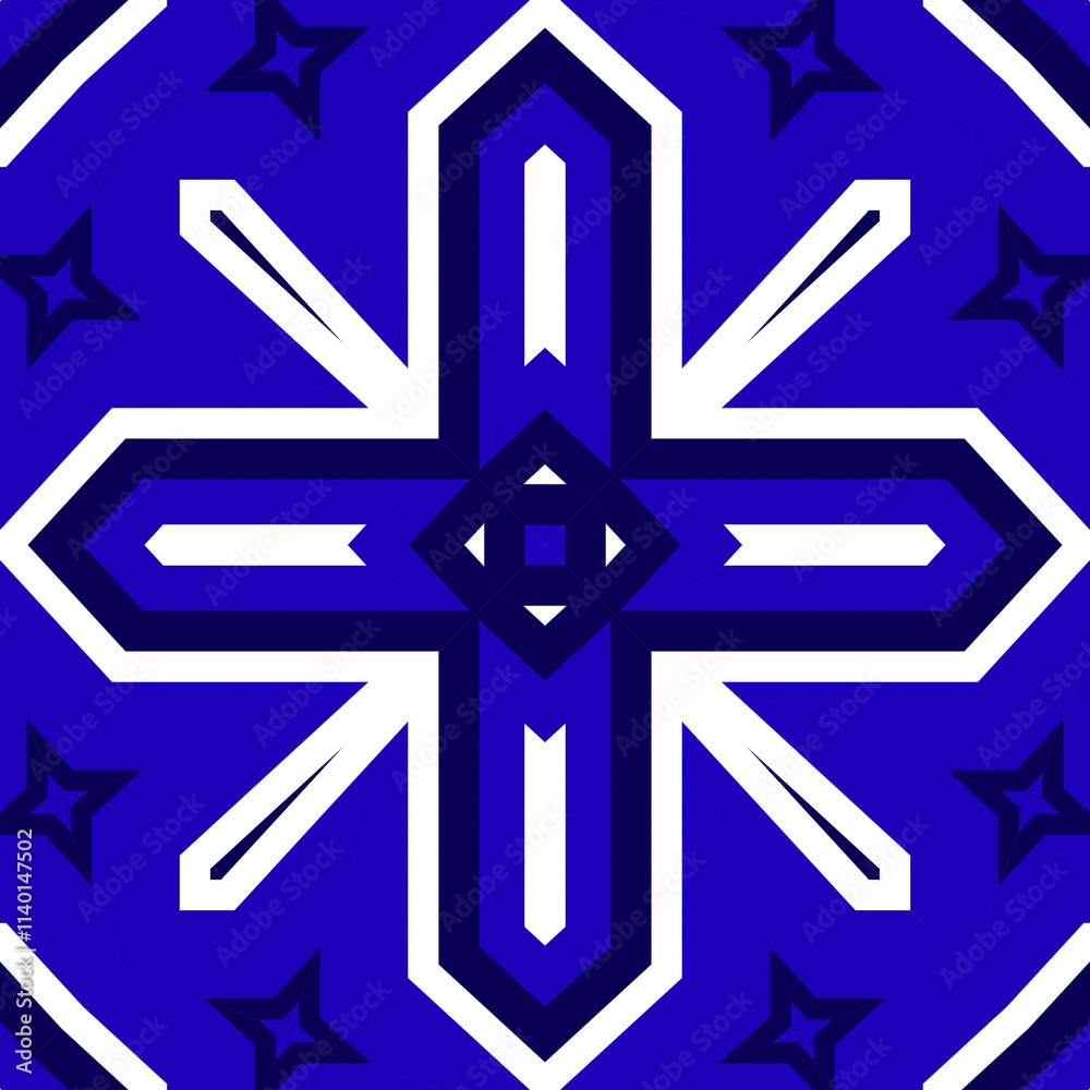 Seamless square pattern blue and white. Frost texture pattern. Merry Christmas. Happy New Year. Seamless square pattern blue and white. Frost texture pattern. Merry Christmas. Happy New Year.