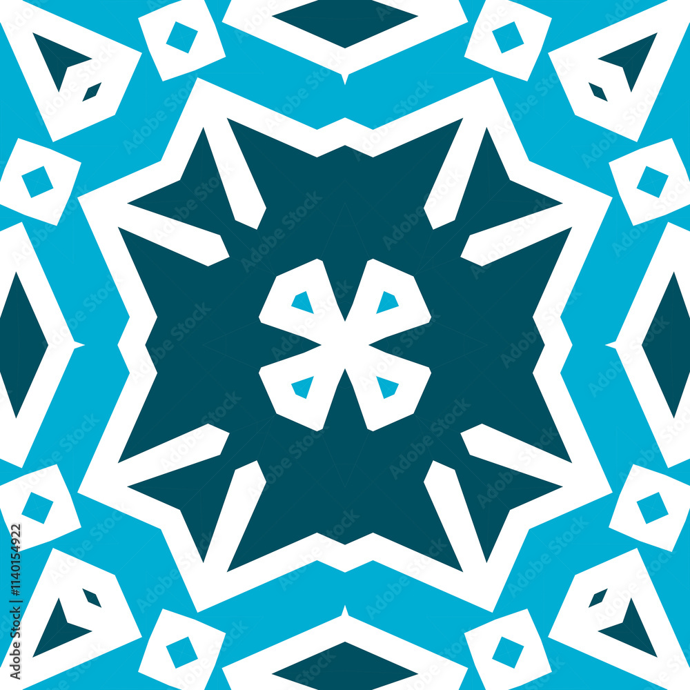 Seamless square pattern blue and white. Frost texture pattern. Merry Christmas. Happy New Year. Seamless square pattern blue and white. Frost texture pattern. Merry Christmas. Happy New Year.