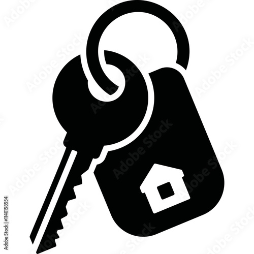Simple vector icon keys