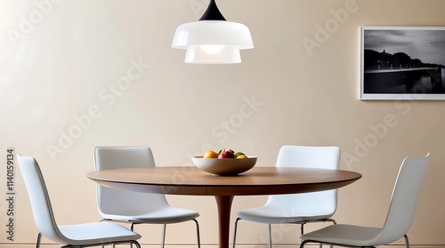Modern Minimalist Dining Room Interior Design
