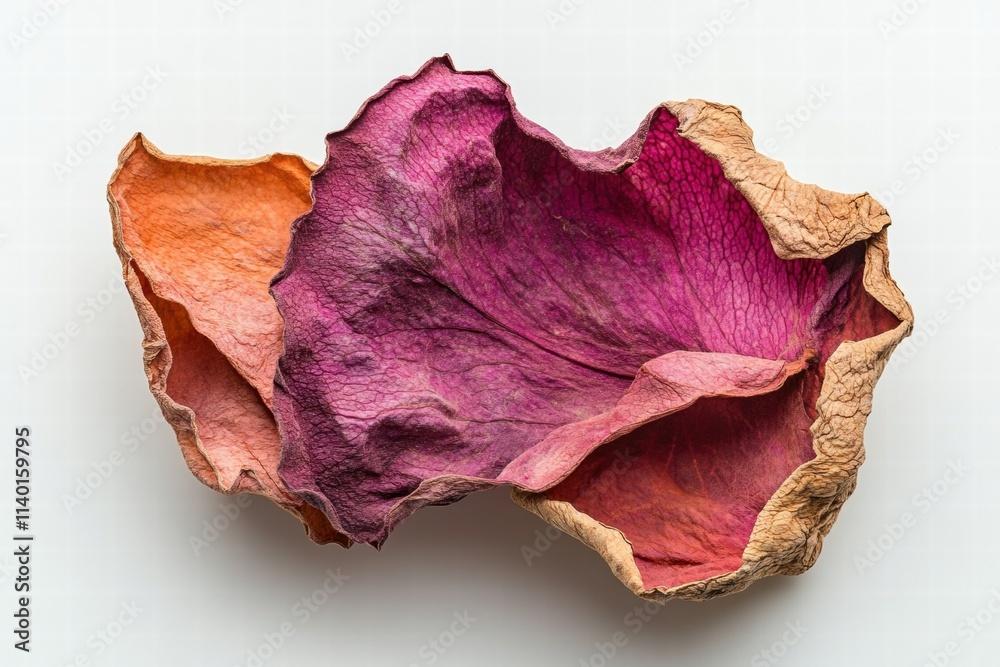 Dried Rose Petals, Abstract Floral Texture Dried Rose Petals, Abstract Floral Texture