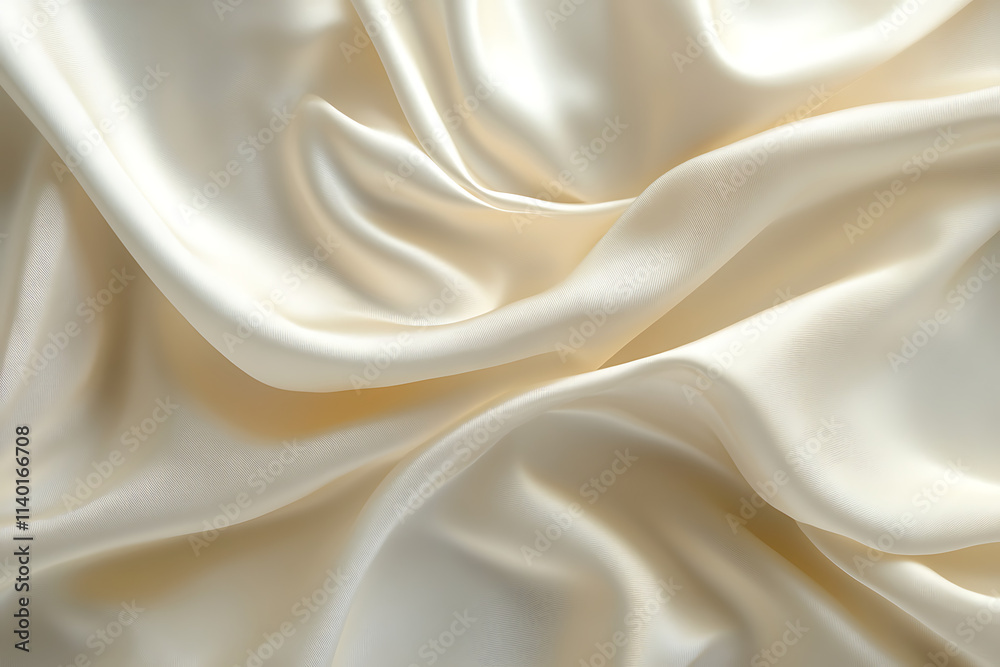 Fototapeta premium white silk fabric background