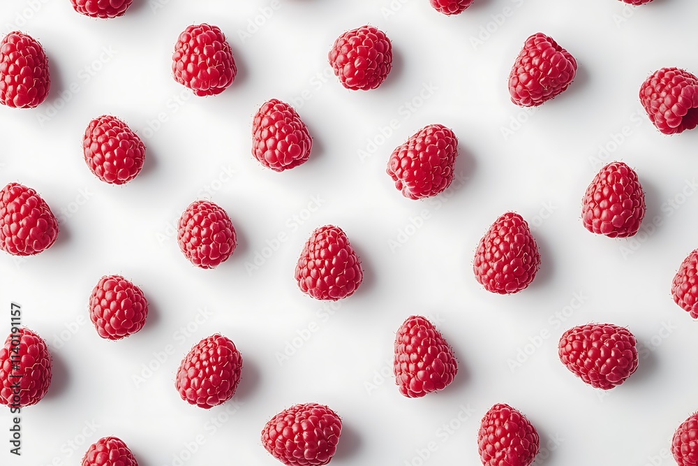 Fresh raspberries isolated on white background Fresh raspberries isolated on white background