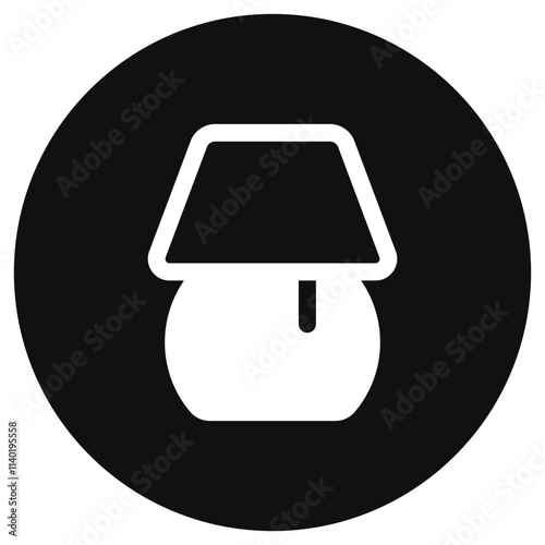 Editable table lamp, night lamp vector icon. Part of a big icon set family. Perfect for web and app interfaces, presentations, infographics, etc