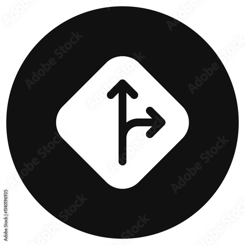 Editable road sign vector icon. Map, location, navigation. Part of a big icon set family. Perfect for web and app interfaces, presentations, infographics, etc