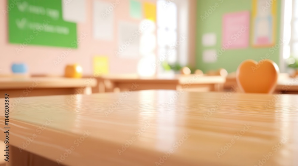 The classroom was a blur with tidy wooden desks, vibrant lighting, and inspiring posters displayed throughout the walls. The classroom was a blur with tidy wooden desks, vibrant lighting, and inspiring posters displayed throughout the walls.