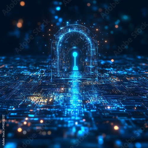 Cybersecurity Data ProtectionKey photo