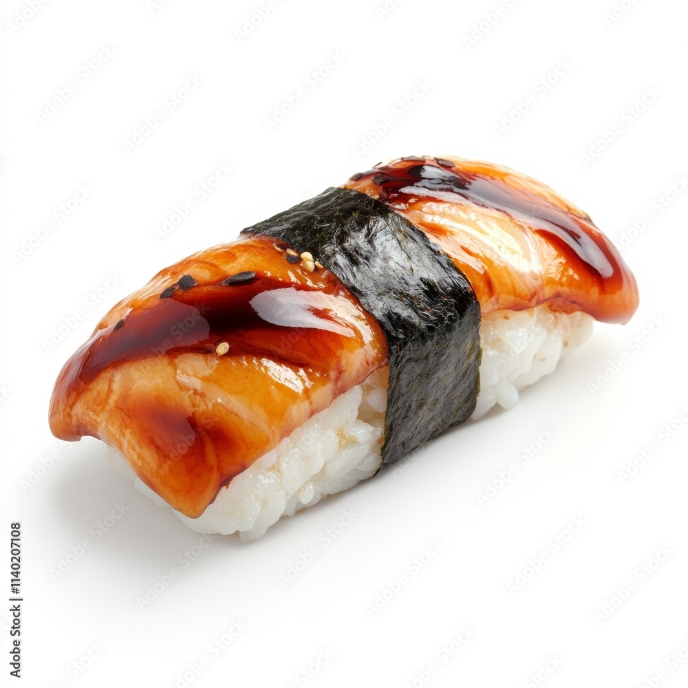 Delicious Sushi isolated on white background Delicious Sushi isolated on white background
