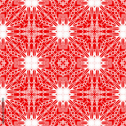 Christmas seamless pattern. Christmas background red. Merry Christmas. Happy New Year.