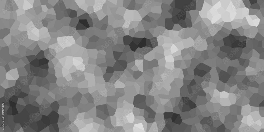 Black & white broken quartz stained glass & seamless pattern vintage background. Crystal Voronoi Diagram Background for Website, Fabric Printing, Brochures. Geometric retro pattern broken quartz cryst Black & white broken quartz stained glass & seamless pattern vintage background. Crystal Voronoi Diagram Background for Website, Fabric Printing, Brochures. Geometric retro pattern broken quartz cryst