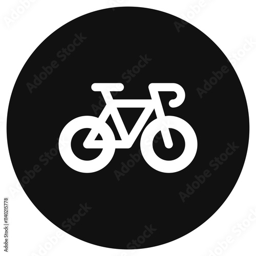 Editable bicycle vector icon. Vehicles, transportation, travel. Part of a big icon set family. Perfect for web and app interfaces, presentations, infographics, etc