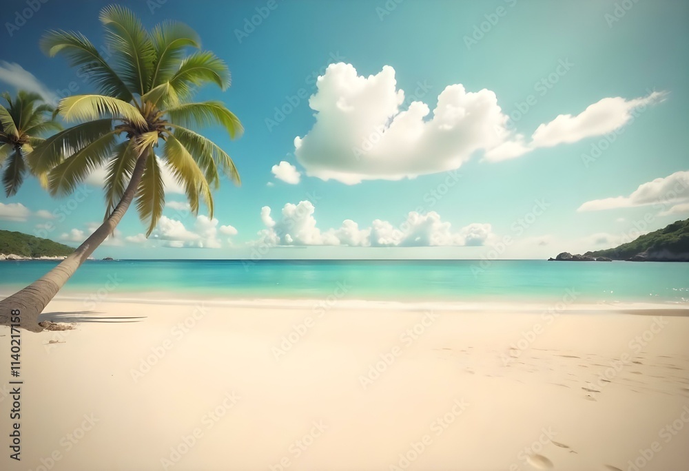 A tropical beach with a palm tree, clear blue sky, and fluffy white clouds A rocky coastline with a coconut tree, overcast gray sky, and dark storm clouds
A tropical beach with a palm tree, clear blue sky, and fluffy white clouds A rocky coastline with a coconut tree, overcast gray sky, and dark storm clouds