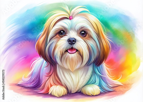 Adorable Shih Tzu Drawings: Cute Puppy Sketches, Pet Portraits, Dog Art Illustrations