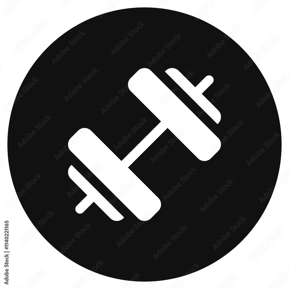 Editable dumbbell vector icon. Part of a big icon set family. Perfect for web and app interfaces, presentations, infographics, etc Editable dumbbell vector icon. Part of a big icon set family. Perfect for web and app interfaces, presentations, infographics, etc
