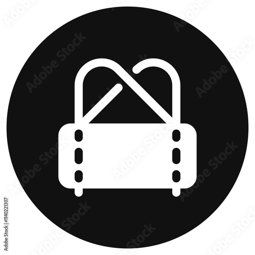 Editable duffel bag, gym bag vector icon. Part of a big icon set family. Perfect for web and app interfaces, presentations, infographics, etc