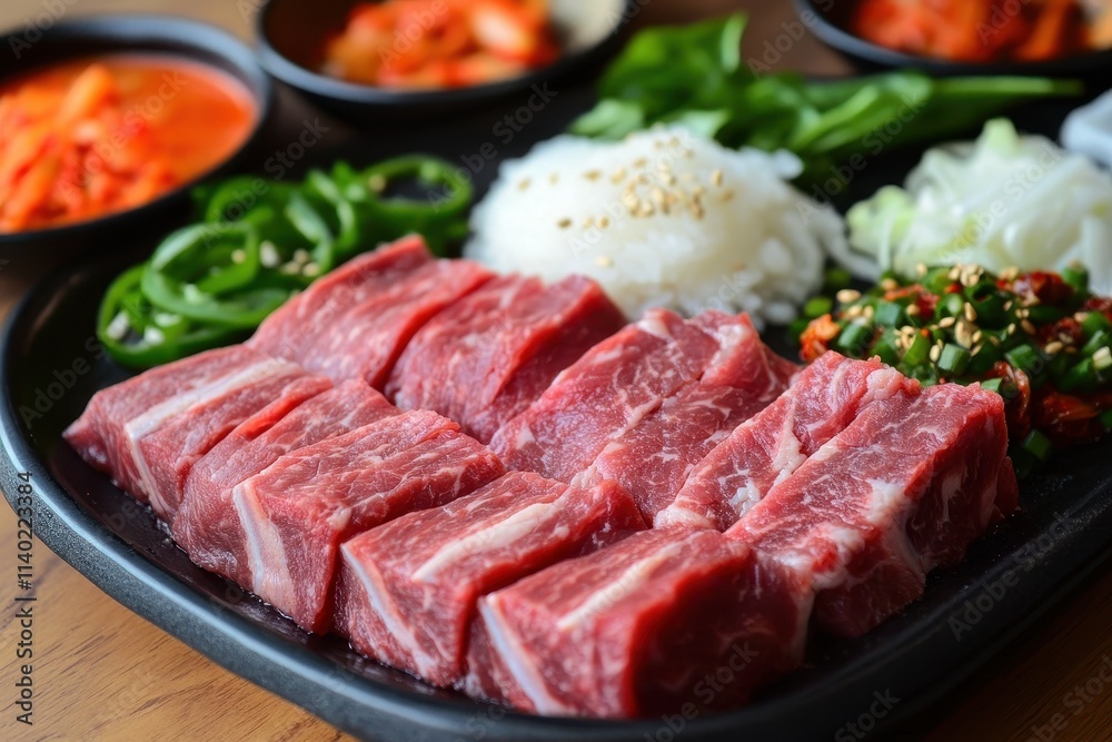 Korean dishes beef soup bibimbap soybean stew pork stew ribs kimchi rice vegetables Korean dishes beef soup bibimbap soybean stew pork stew ribs kimchi rice vegetables