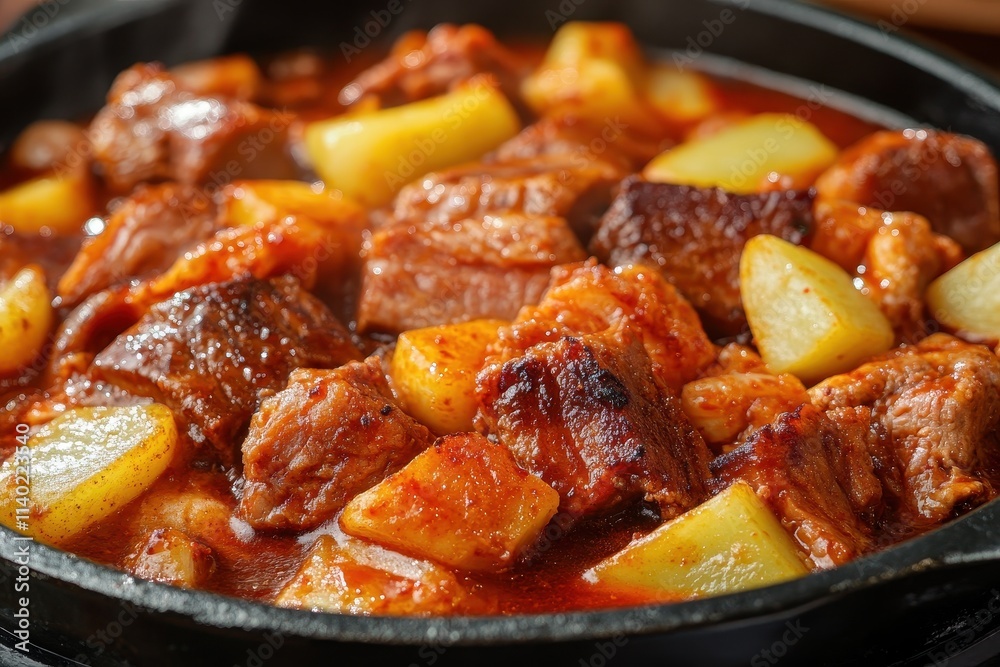 Korean dishes budae jjigae galbitang bulgogi grilled pork belly earthen pot meals and side dishes like kimchi cucumbers potatoes and vegetables Korean dishes budae jjigae galbitang bulgogi grilled pork belly earthen pot meals and side dishes like kimchi cucumbers potatoes and vegetables