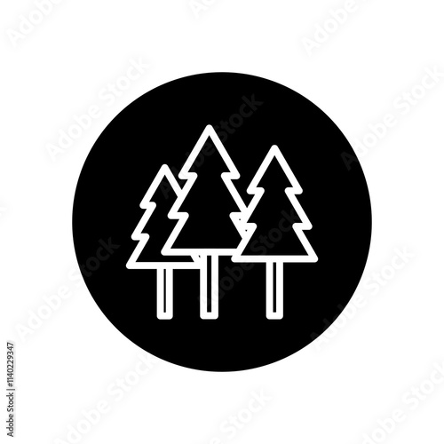 Free Download A tree icon illustration - GFXLoad