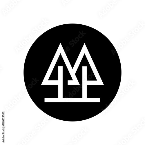 Free Download A tree icon illustration - GFXLoad