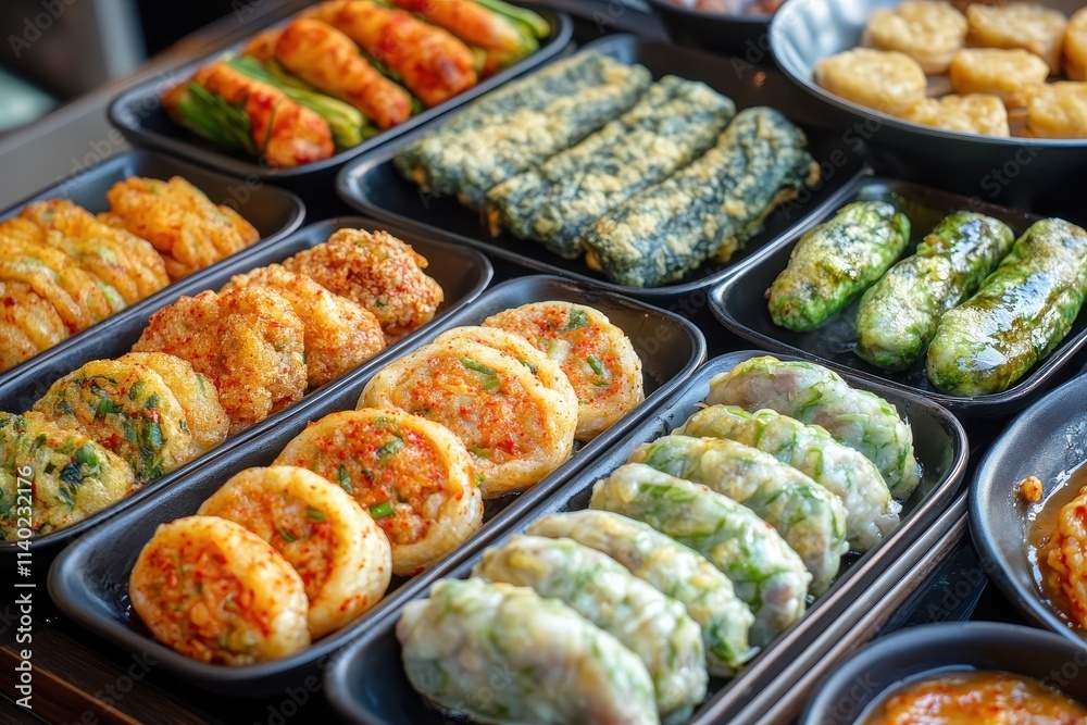 Korean street snack hotteok Korean street snack hotteok