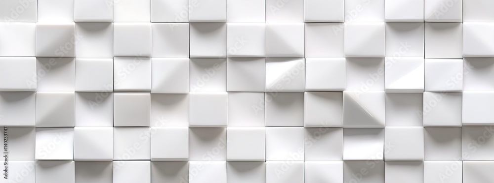 Random shifted white cube boxes block background wallpaper.3d Random shifted white cube boxes block background wallpaper.3d